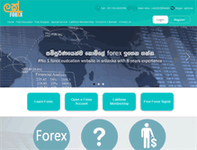 Tablet Screenshot of lakforex.com